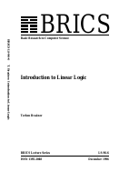Introduction to Linear Logic - Brauner.pdf